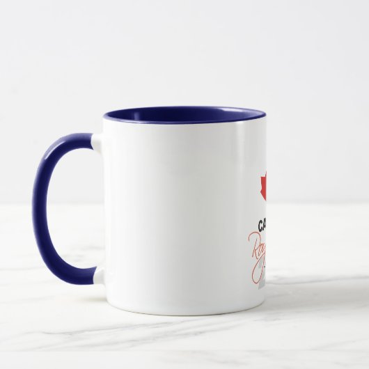 Canidian Royal Visit - William & Kate Wedding Tasse (Links)