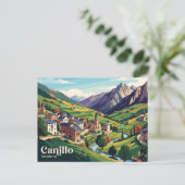 Canillo, Andorra Andorra Postkarte (Stehend Vorderseite)