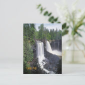 Canim Fall, BC, Kanada Postkarte (Stehend Vorderseite)