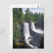 Canim Fall, BC, Kanada Postkarte (Vorne/Hinten)