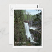 Canim Falls Postkarte (Vorne/Hinten)