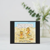 Canine Archäologen Fantastisch Dig Funny Postkarte (Stehend Vorderseite)