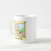 Canine Blind Dates Funny Dog Cartoon Geschenke & T Kaffeetasse (Vorderseite Links)