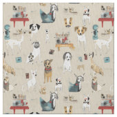 Canine Capes: Whimsy Dog Stoff (Nahaufnahme)