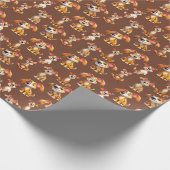 Canine Celebration Wrap 5 Geschenkpapier (Ecke)
