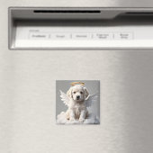 " CANINE CHERUB " MAGNET (In Situ (Geschirrspüler))