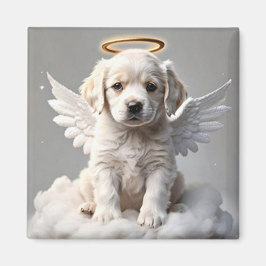 " CANINE CHERUB " MAGNET (Vorne)