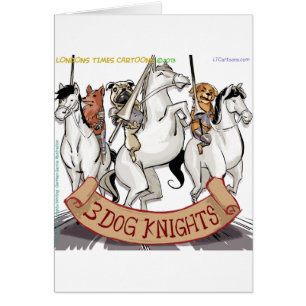 Canine Chivalry Funny Cartoon