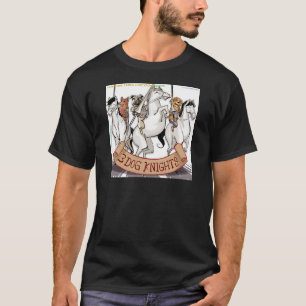 Canine Chivalry Funny Cartoon T-Shirt
