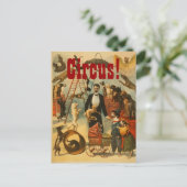 Canine Circus - Postkarte Nr. 2 (Stehend Vorderseite)