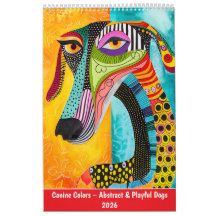 Canine Colors – Abstract & Playful Dogs 2026
