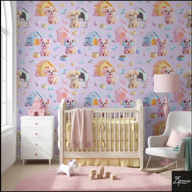 Canine Cuddle 2 Tapete (Von Creator hochgeladen)