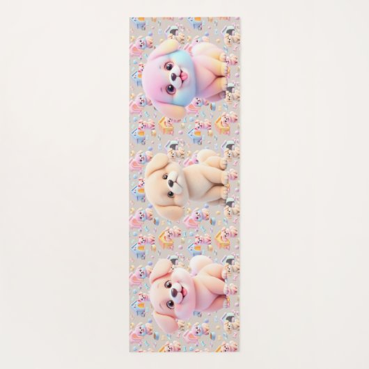 Canine Cuddle A Yogamatte (Rückseite)