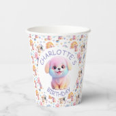 Canine Cuddle Pappbecher (Rückseite)