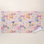 Canine Cuddle Strandtuch (Vorderseite)