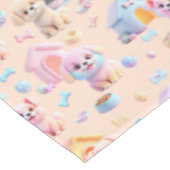 Canine Cuddle Wrap Tischdecke (Schrägansicht)