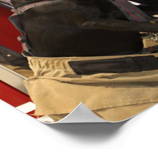 Canine Fire Department Poster (Ecke)