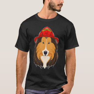 Canine Handler I Fireman Dog I Feuerwehrkollie T-Shirt