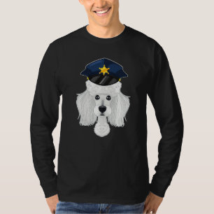 Canine Handler I Police Hund I Police Poodle T-Shirt