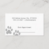 Canine Hunde Schere | Animal Groomer Terminkarte (Rückseite)