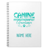 Canine Hydrotherapist  Extraordinaire Personalised Notizblock (Vorderseite)
