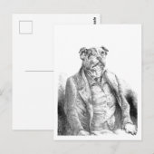 "Canine Lecture" Postkarte (Vorne/Hinten)