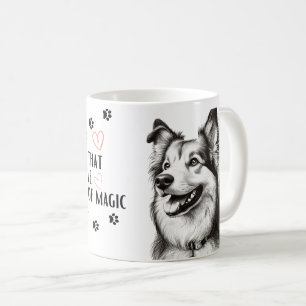 Canine Magic: Ein Cup der bedingungslosen Liebe Kaffeetasse