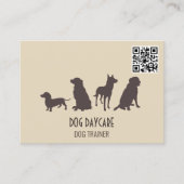 Canine Pack | Hundeschulung | QR-Code Visitenkarte (Vorderseite)