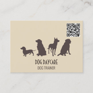 Canine Pack | Hundeschulung | QR-Code Visitenkarte