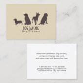 Canine Pack | Hundeschulung Visitenkarte (Vorne/Hinten)