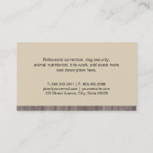 Canine Pack | Hundeschulung Visitenkarte (Rückseite)