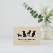 Canine Pack | Hundeschulung Visitenkarte (Stehend Vorderseite)