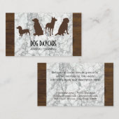 Canine Pack | Hundetraining Holzmarmor Visitenkarte (Vorne/Hinten)