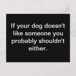 Canine Wisdom - Postkarte