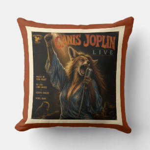 Canis Joplin Album: eine Parodie Kissen
