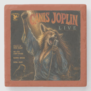 Canis Joplin Album: eine Parodie Steinuntersetzer