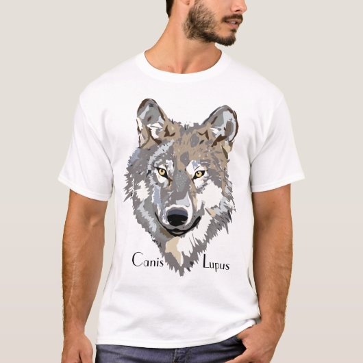 Canis Lupus 1 T-Shirt (Vorderseite)