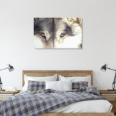 Canis Lupus Leinwanddruck (Insitu (Schlafzimmer))