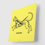 Canis-Minderjähriger, 1482 Quadratische Wanduhr (Winkel)