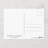 Canjayar, Andalusien (Spanien) Postkarte (Rückseite)