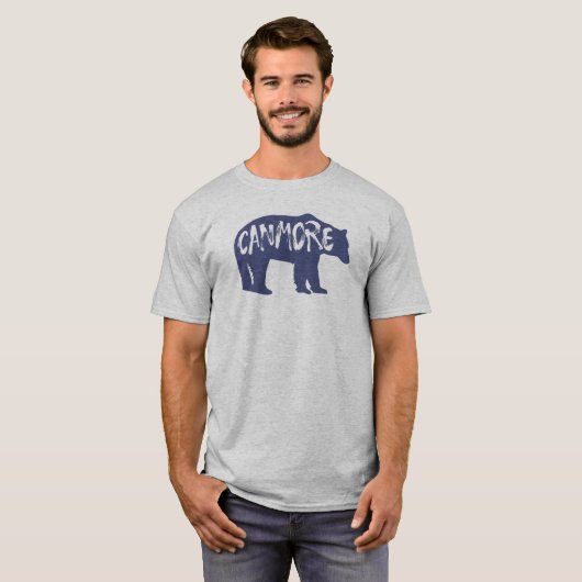 Canmore Alberta Bear T-Shirt (Vorne ganz)