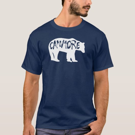 Canmore Alberta Bear T-Shirt (Vorderseite)
