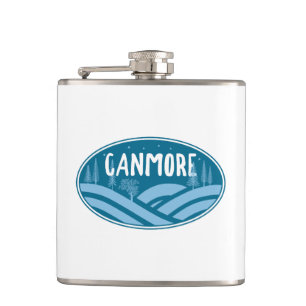 Canmore Alberta im Freien Flachmann