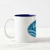 Canmore Alberta Outdoor Zweifarbige Tasse (Links)