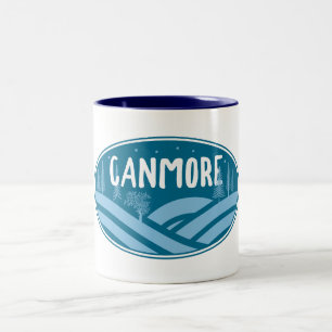 Canmore Alberta Outdoor Zweifarbige Tasse