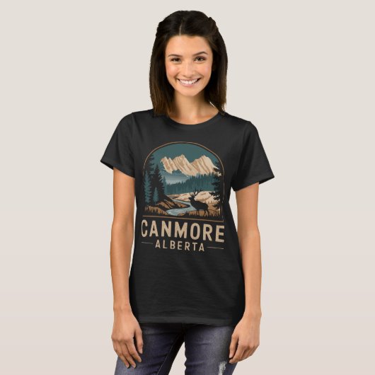 Canmore Alberta. T-Shirt (Vorne ganz)