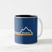 Canmore, Alberta Zweifarbige Tasse (VorderseiteRechts)