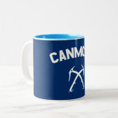 Canmore Ice Klettern Zweifarbige Tasse (Vorderseite Links)