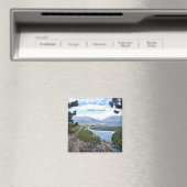 Canmore, Kanada malerisches Foto Magnet (In Situ (Geschirrspüler))