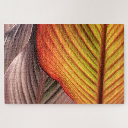Canna Blätter Puzzle (Horizontal)